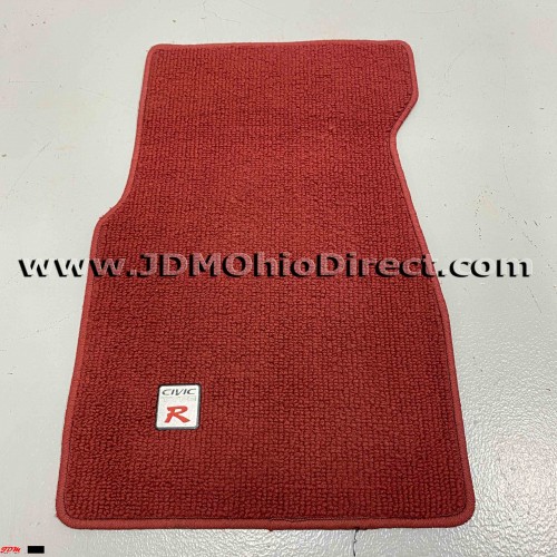 JDM EK9 Civic Type Rx 00spec Red RHD Passenger Floor Mat