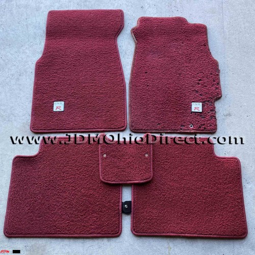 JDM EK9 Civic Type Rx 00spec Red RHD Floor Mats