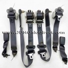 JDM EK9 Civic Type R Black Seatbelt Set 
