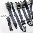 JDM EK9 Civic Type R Black Seatbelt Set 