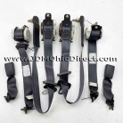 JDM EK9 Civic Type R Black Seatbelt Set 