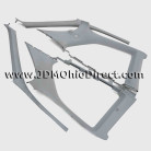 JDM EK3 Civic VTi Upper Pillar Trim Panel Set 