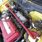 JDM EK9 Civic Type R Red Front Strut Bar