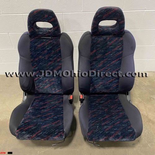 JDM EK4 Civic SiR Confetti Front Seats