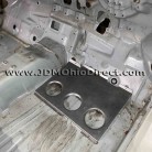 JDM EK9 Civic Aluminum Driver Heel Plate