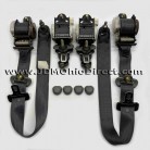 JDM EK4 Civic SiR Black Seatbelt Set 