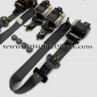 JDM EK4 Civic SiR Black Seatbelt Set 