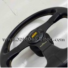 JDM Black Racing Hyper Steering Wheel with EK9 Hub