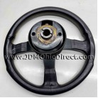 JDM Black Racing Hyper Steering Wheel with EK9 Hub