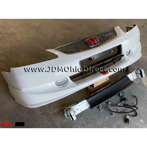 JDM EP3 Civic Type R Front Bumper Mugen Duct Kit   