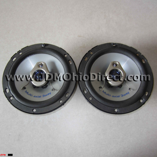 JDM Clarion 16cm 3-Way Speakers ADDZEST SRF1603 6.25" 150W