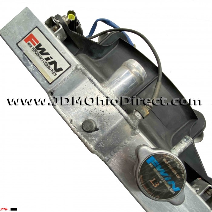 Fwin Radiator JDM EK9 Civic Type R Tabata FWIN Aluminum Radiator
