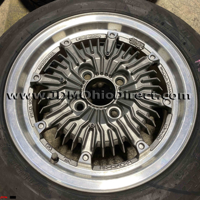 JDM MUGEN CF48 Wheels 13 inch 4 Lug 4x100