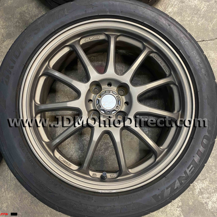 🚗 WORK Emotion RS11 16 inch rims with Advan tires for scale