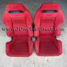 JDM EK9 Civic Type R Red Recaro Seats