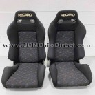 JDM SR3 Recaro Le Mans Confetti Seat Set