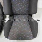 JDM SR3 Recaro Le Mans Confetti Seat Set