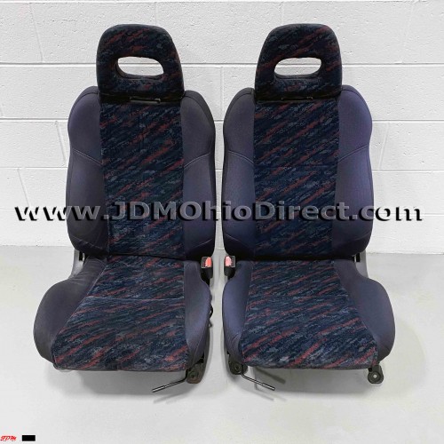 JDM EK4 Civic SiR Confetti Front Seats