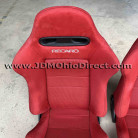 JDM DC5 Integra Type R Front Red Recaro Seats  