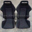 JDM SR2 Recaro Le Mans Confetti Seat Set 