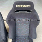 JDM SR3 Recaro Le Mans Confetti Seat Set 