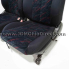 JDM EK4 Civic Si Confetti Front Seat Set 