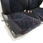 JDM EK4 Civic Si Confetti Front Seat Set 