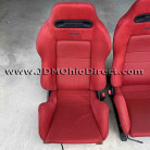 JDM SR3 EK9 Civic Type R Red Recaro Seats