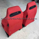 JDM SR3 EK9 Civic Type R Red Recaro Seats
