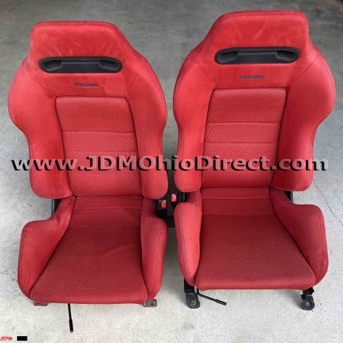 JDM SR3 EK9 Civic Type R Red Recaro Seats