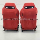 JDM DC2 Integra Type R Red Recaro Seat Set 