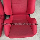JDM EK9 Civic Type R Red Recaro Seats