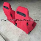 JDM EK9 Civic Type R Red Recaro Seats