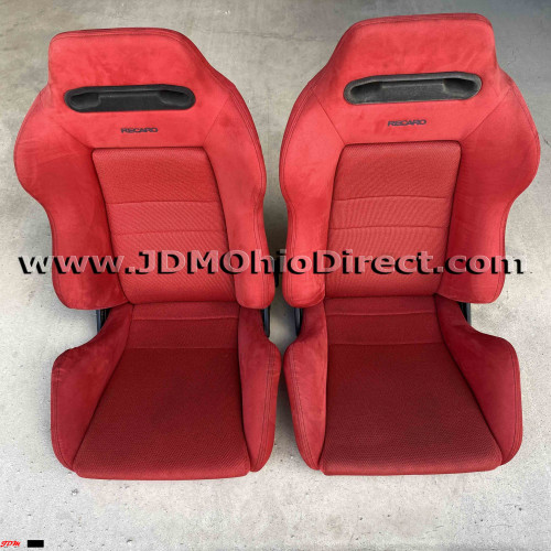 JDM EK9 Civic Type R Red Recaro Seats