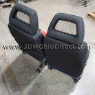 JDM Recaro LX Series Red and Black Seat Set  