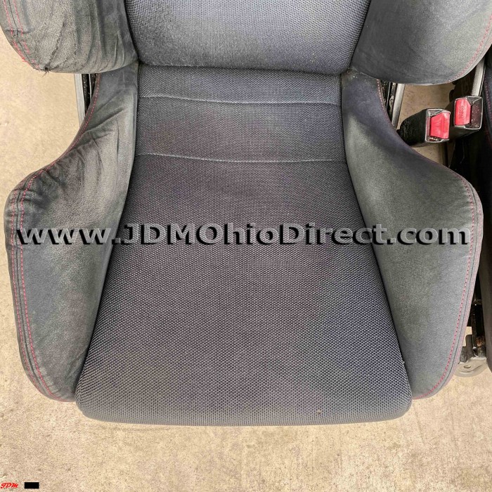 JDM DC2 Integra Type R Black Recaro Seats
