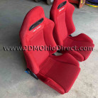 JDM DC5 Integra Type R SR4 Red Recaro Seats  