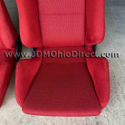 JDM DC5 Integra Type R SR4 Red Recaro Seats  