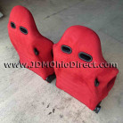 JDM DC5 Integra Type R SR4 Red Recaro Seats  