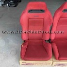 JDM EK9 Civic Type R Red Recaro Seats