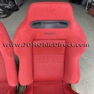 JDM EK9 Civic Type R Red Recaro Seats