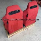 JDM EK9 Civic Type R Red Recaro Seats