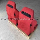 JDM EK9 Civic Type R Red Recaro Seats