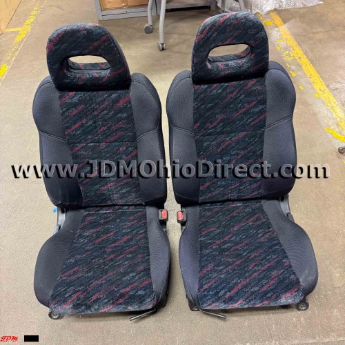 JDM EK4 Civic SiR Confetti Front Seats