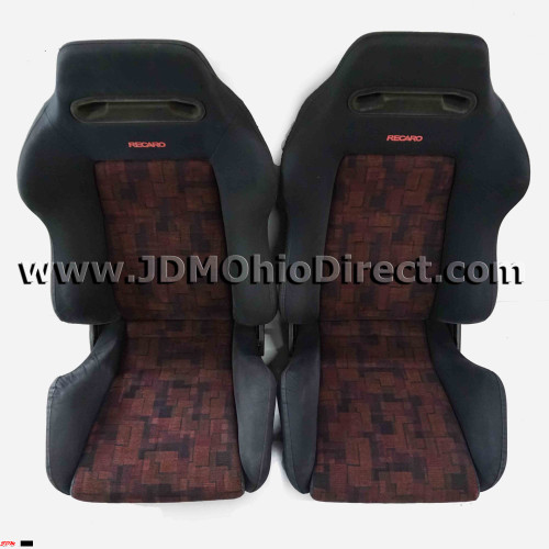 JDM SR3 EVO 4 Recaro Front Seat Set