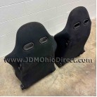 JDM DC5 Integra Type R SR4 Black Recaro Seats 