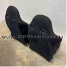 JDM DC5 Integra Type R SR4 Black Recaro Seats 
