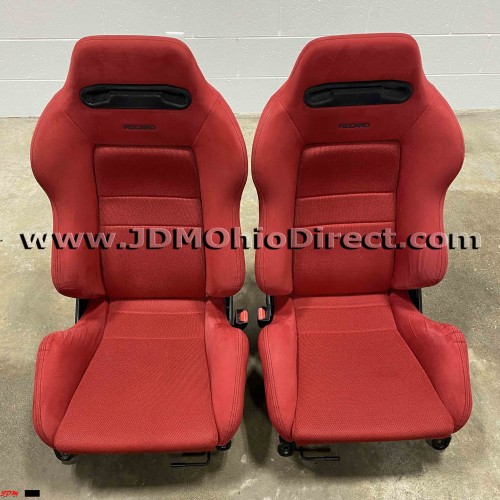 JDM DC2 Integra Type R Red Recaro Seat Set 