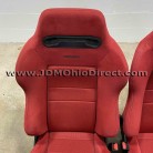 JDM DC2 Integra Type R Red Recaro Seat Set 