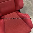JDM DC2 Integra Type R Red Recaro Seat Set 